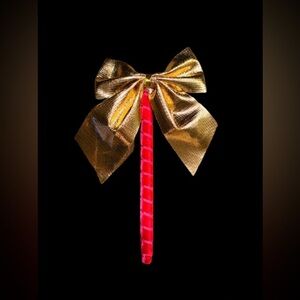 Gold and Pink Handmade Velvet Pen